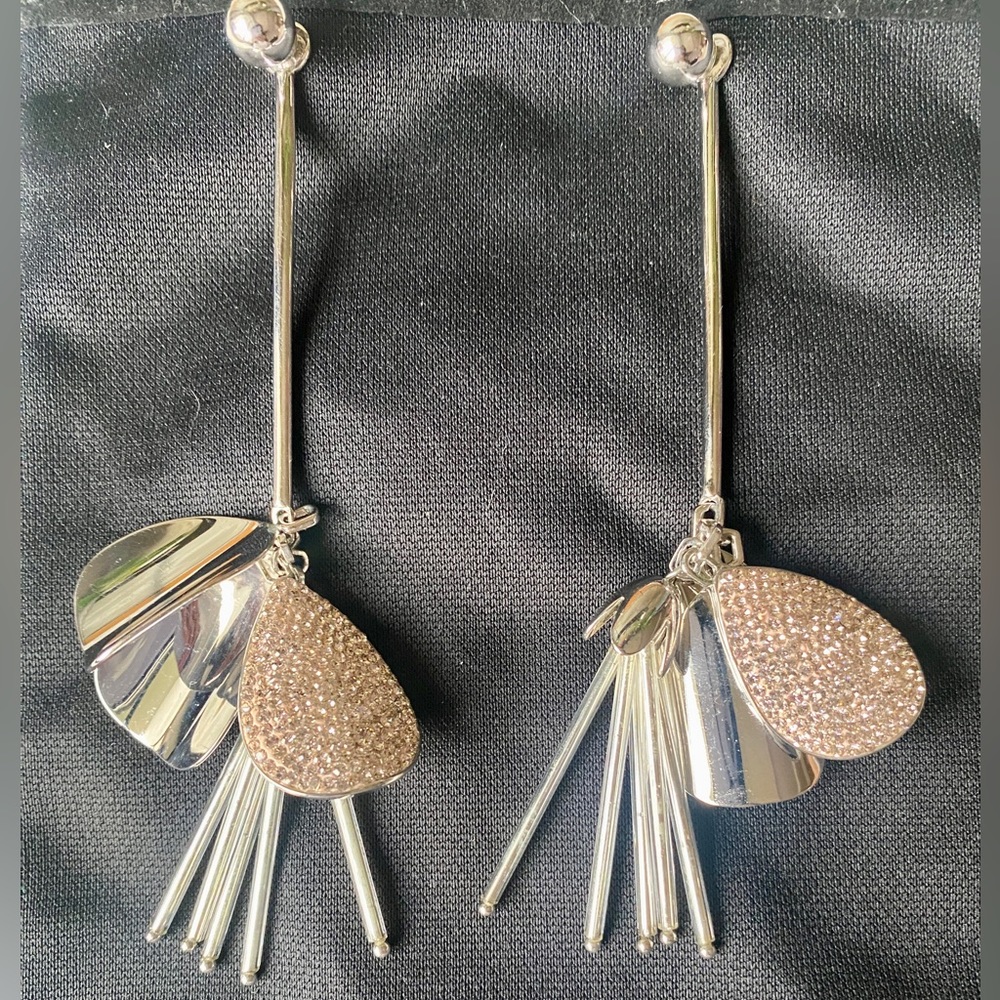 Henri Bendel Fantasy Floral Drop Earrings